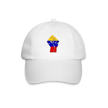 Venezuela Flag Venezuelan Country Pride Native - Baseball Cap - white/white - Front