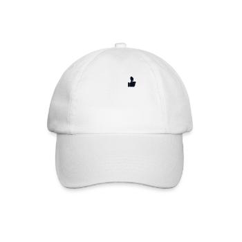 Gardening Logo Emblem Allotment Garden Horticulture - Baseball Cap - white/white - Front