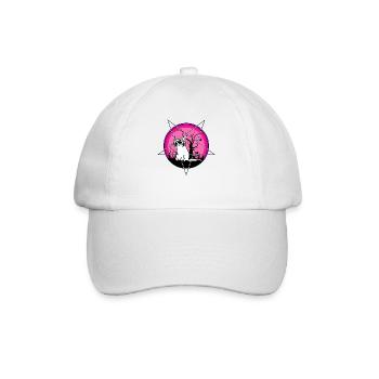 Loona Black Metal Chat - Casquette classique - blanc/blanc - Devant