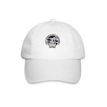 Let's Cuddle And Chinchill Long Tail Long Hair - Baseball Cap - white/white - Front