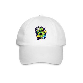 5 Birthday Boy Astronaut - five years - Baseball Cap - white/white - Front
