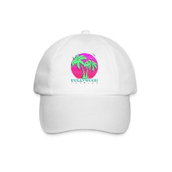 Hollywood Florida - Casquette classique - blanc/blanc - Devant