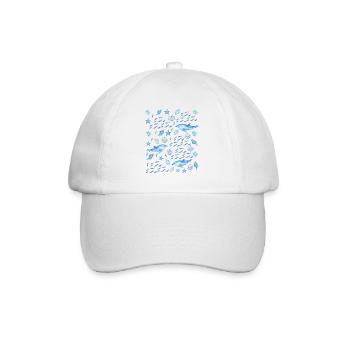 Créatures marines - Amoureux de la vie marine - Casquette classique - blanc/blanc - Devant