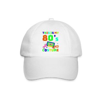 80s Retro CostumeTheme Party Costume 90s Party - Baseball Cap - white/white - Front