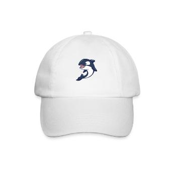 Kawaii Whale - Orque - Casquette classique - blanc/blanc - Devant