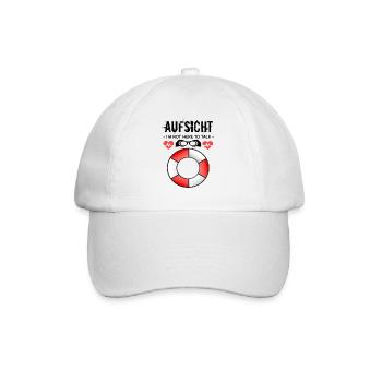 Surveillance - Surveillance des bains - Casquette classique - blanc/blanc - Devant