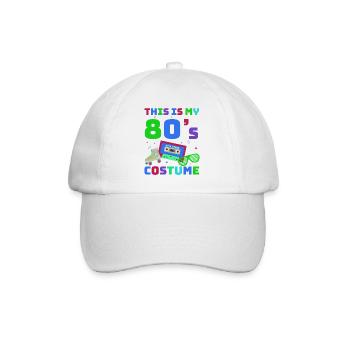 80s Retro CostumeTheme Party Costume 90s Party - Baseball Cap - white/white - Front
