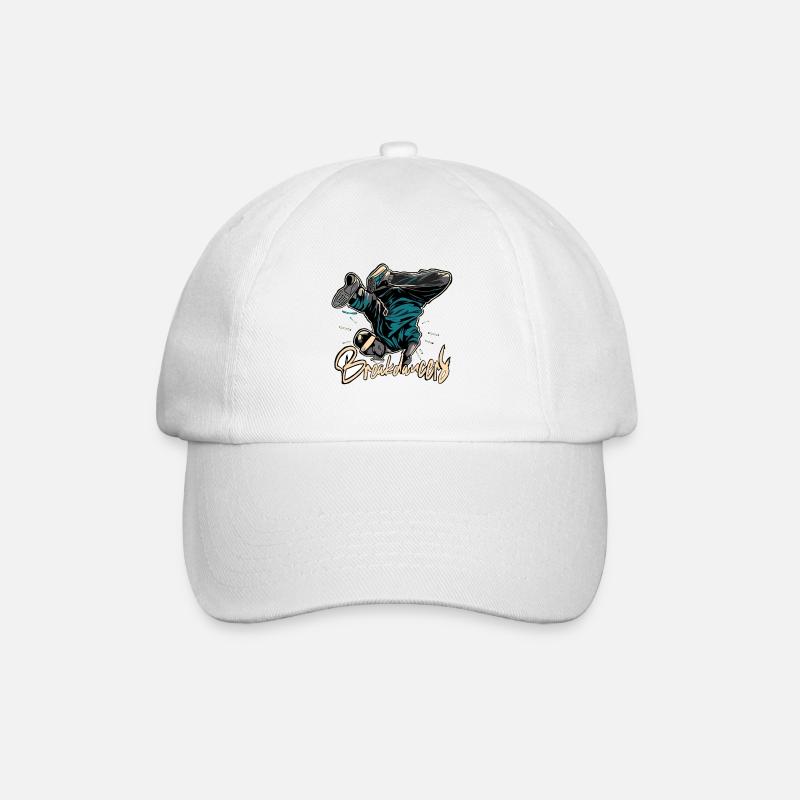 BREAKDANCERS - Casquette classique - blanc/blanc