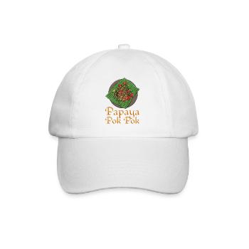 I'm only here for Som Tum Thai Food Lover - Baseball Cap - white/white - Front