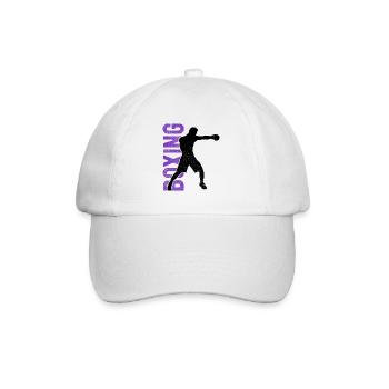 Boxsport Boxing - Baseballkappe - Weiß/Weiß - Vorne