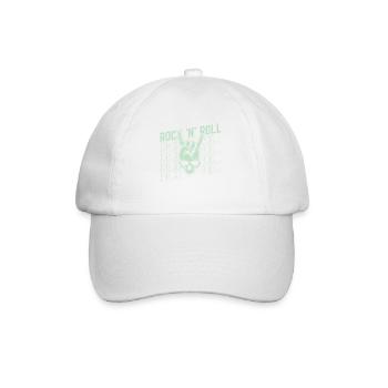 Rock 'n' Roll Music, Dancing, Concert, Festival - Baseball Cap - white/white - Front