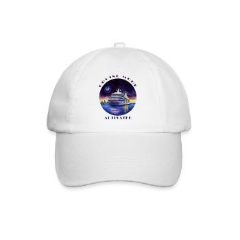 Cruise mode activated - Cruising Vacation - Baseball Cap - white/white - Front