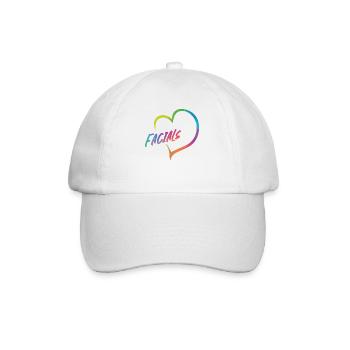 Cute Esthetician Skincare - Baseball Cap - white/white - Front
