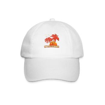 Destin Florida Vintage Sunset - Baseball Cap - white/white - Front