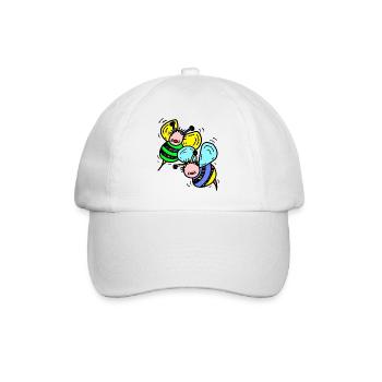 Abeilles - Casquette classique - blanc/blanc - Devant