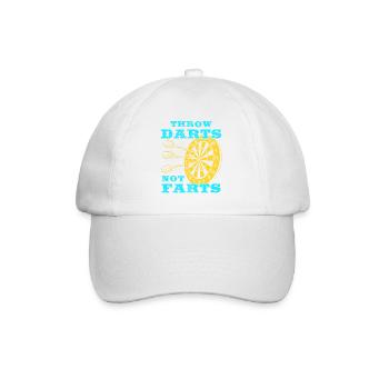 Darts Sport Club, Dartboard, Pfeil Sport Darts - Baseball Cap - white/white - Front