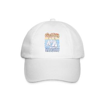 BOOTE SAILING MOM - Baseballkappe - Weiß/Weiß - Vorne