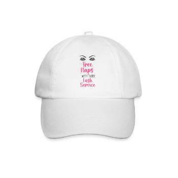 Esthéticienne Esthéticienne Soins de la Peau - Casquette classique - blanc/blanc - Devant