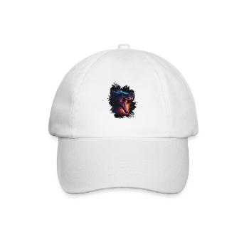 Dragon puissant - Casquette classique - blanc/blanc - Devant