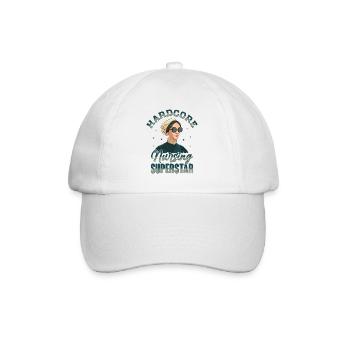 Krankenschwester Florence Nightingale Medizinische - Baseballkappe - Weiß/Weiß - Vorne