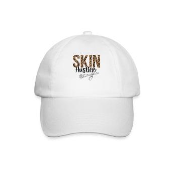 Soins de la peau d’esthéticienne agréée mignonne - Casquette classique - blanc/blanc - Devant
