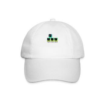 THAT'S HOW I MOVE - Fitness - Baseball Cap - white/white - Front