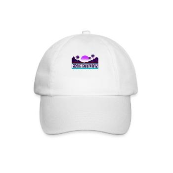 Soins de la peau d’esthéticienne agréée mignonne - Casquette classique - blanc/blanc - Devant