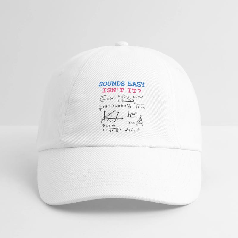 Funny Math Jokes, Physics and Math Formulas Baseball Cap