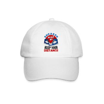 Shoe Collector Shoemaker Sneaker Addict - Baseball Cap - white/white - Front