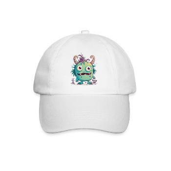 Monster Mash - Baseball Cap - white/white - Front