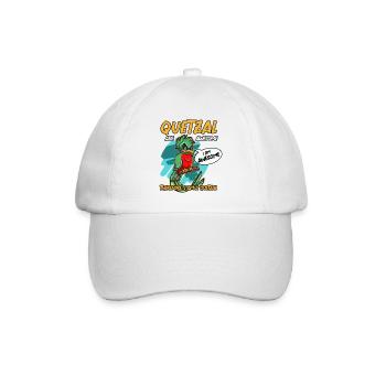Guatemala Guatemalan Flagge DNA I Geschenk - Baseballkappe - Weiß/Weiß - Vorne