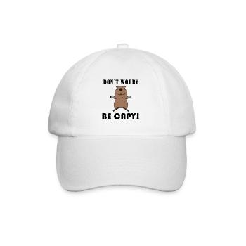 Capybara Capybara Cadeau - Casquette classique - blanc/blanc - Devant