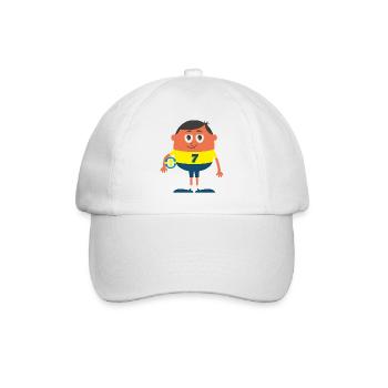 Ballsport - Baseballkappe - Weiß/Weiß - Vorne