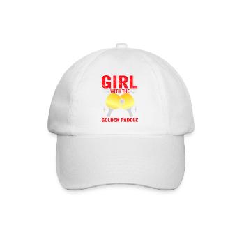 Tenue de Joueur Fille Femmes Dames! Ping-pong - Casquette classique - blanc/blanc - Devant