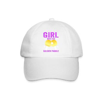 Tenue de Joueur Fille Femmes Dames! Ping-pong - Casquette classique - blanc/blanc - Devant