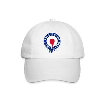 Mod life Crisis - Baseball Cap - white/white - Front