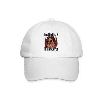 Satan Belzébuth Diable Gothique Pentagramme Mystique - Casquette classique - blanc/blanc - Devant