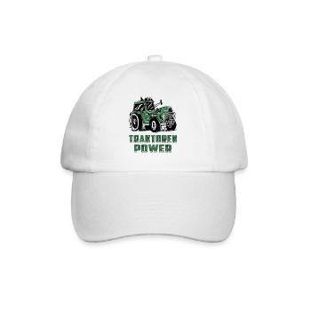 TRAKTOR TRAKTOREN POWER - Baseballkappe - Weiß/Weiß - Vorne