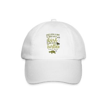 Sea Turtle Tortoise Once Upon A - Baseball Cap - white/white - Front