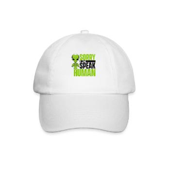 Désolé je ne parle pas humain Außerirdischer extraterrestre OVNI - Casquette classique - blanc/blanc - Devant