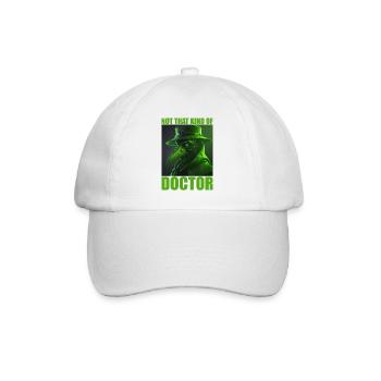 Horror Plague Doctor Film Festival Halloween Zombie - Baseball Cap - white/white - Front
