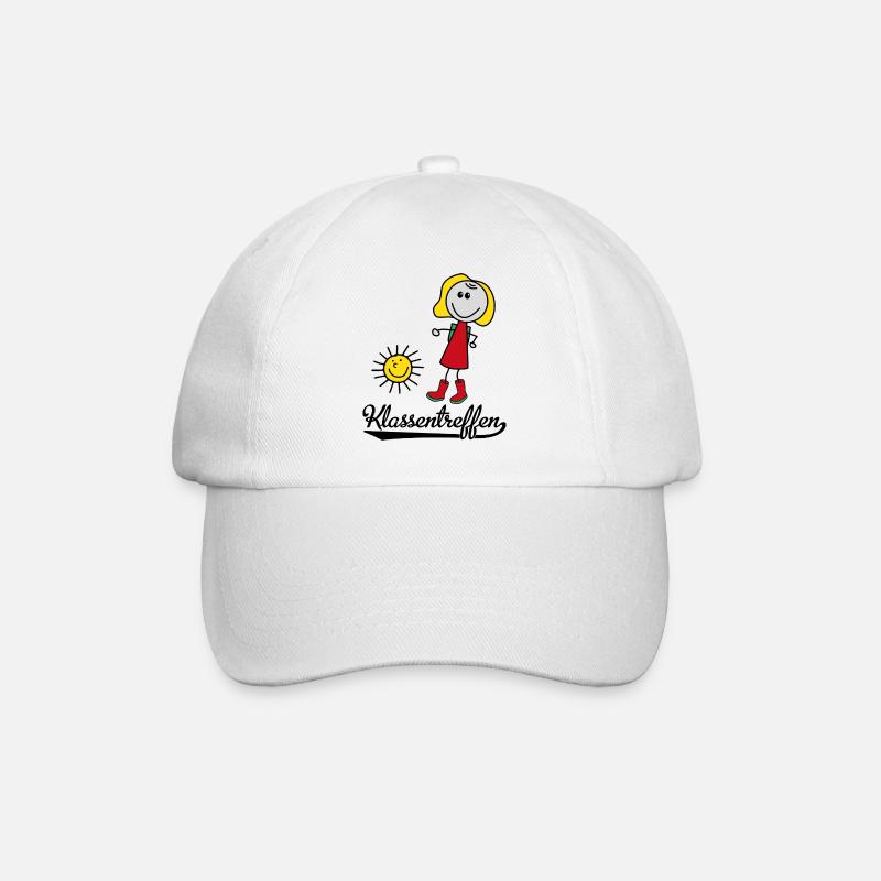 Klassentreffen - Baseballkappe - Weiß/Weiß
