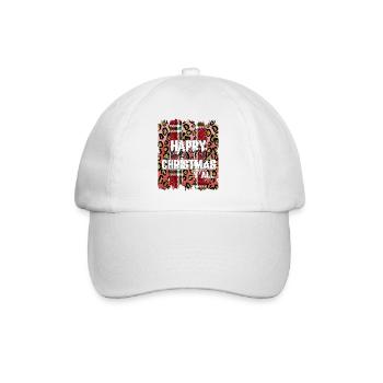 Joyeux Noël La période la plus merveilleuse de l’année - Casquette classique - blanc/blanc - Devant