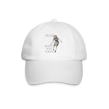 MAMA ROCKT DAS SCHON - Baseballkappe - Weiß/Weiß - Vorne