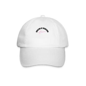 Directrice des opérations Mama Mère - Casquette classique - blanc/blanc - Devant