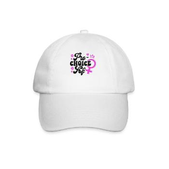 Feminist Pro-Choice Af - Baseball Cap - white/white - Front