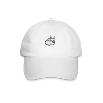 Drawing of an Afghan fox - Baseball Cap - white/white - Front