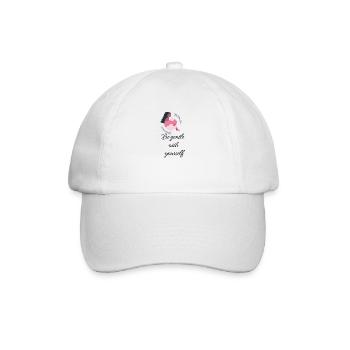 Be gentle with yourself - Casquette classique - blanc/blanc - Devant