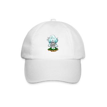 Gothic - Kawaii Ghost - Baseball Cap - white/white - Front