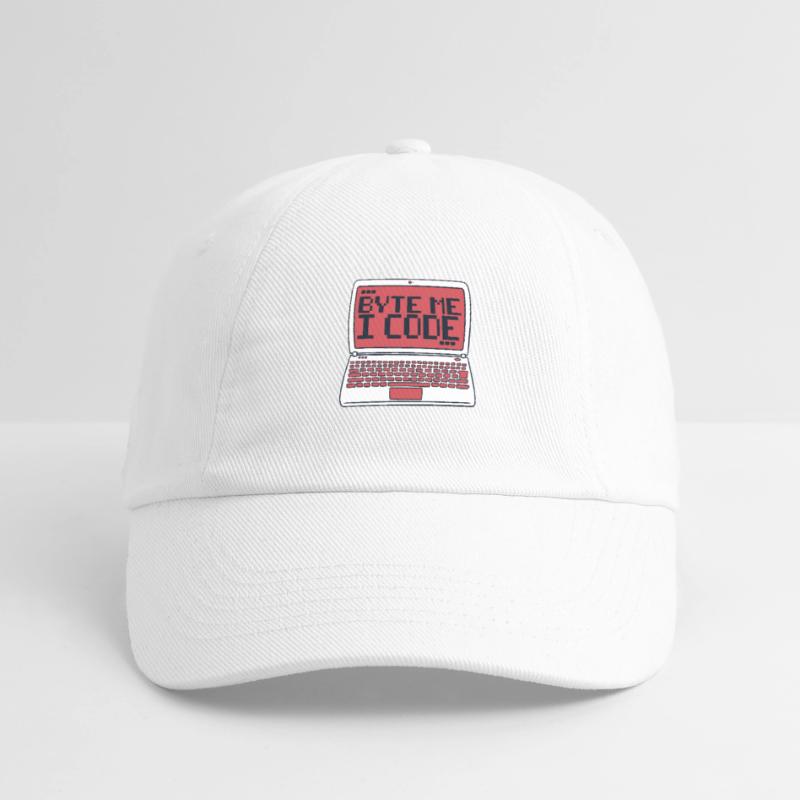 Byte Me I Code Developer Softwareentwickler Baseballkappe